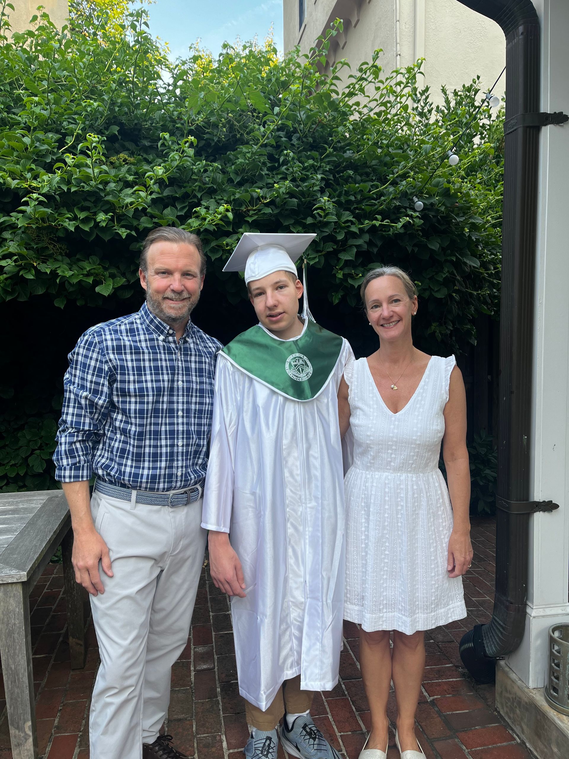 LBF Hero Bennett Younger with parents