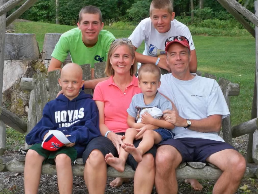 LBF Hero Jack Rolle with his family