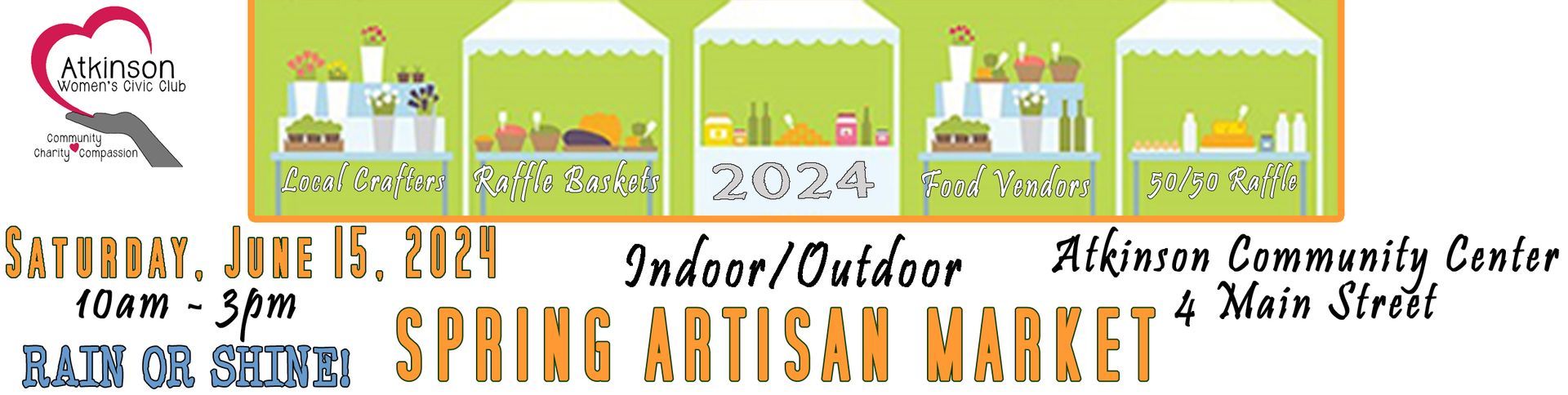 Spring 2024 Artisan Craft and Food Market