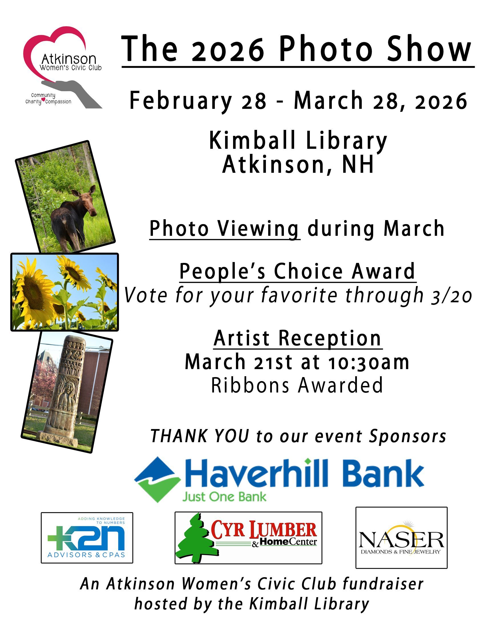 2026 Photo Show Schedule