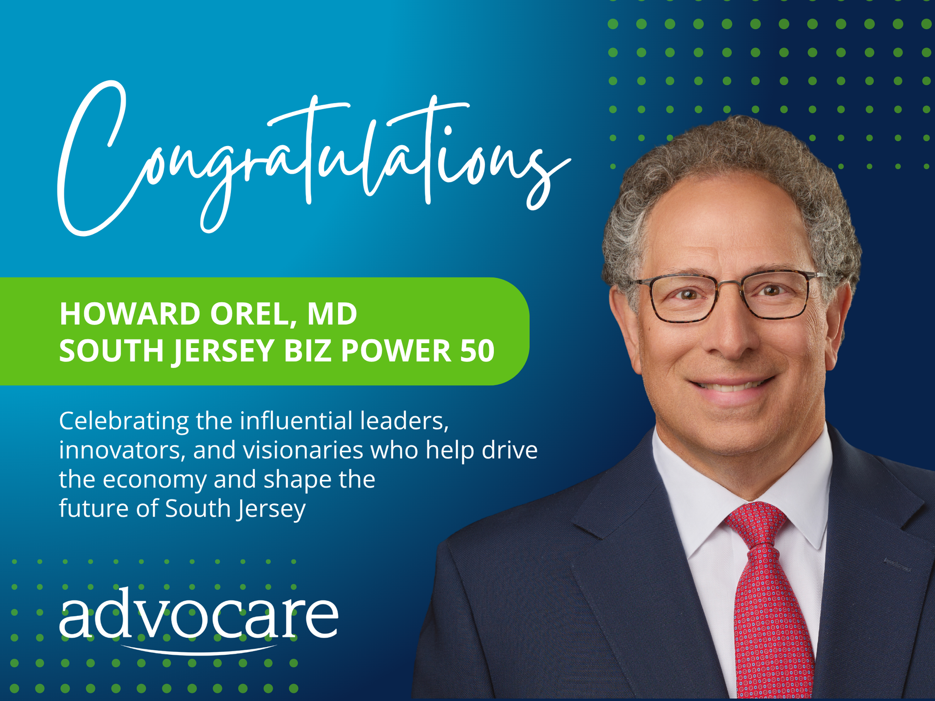 Howard Orel, MD South Jersey Biz Power 50 