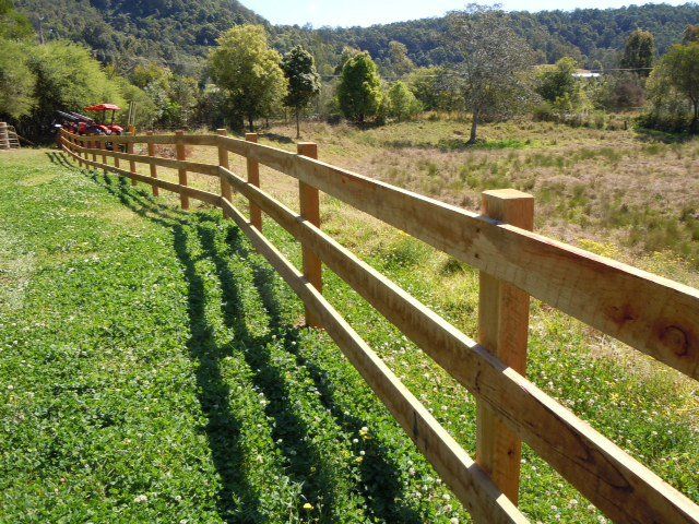 Wooden Fence — Professional Fencing in Taree, NSW
