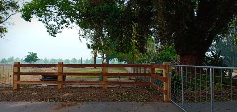 Wooden Fence — Professional Fencing in Taree, NSW