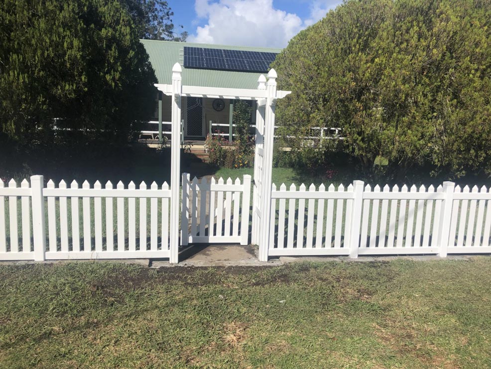 PVC Fencing In Taree The Fence Men