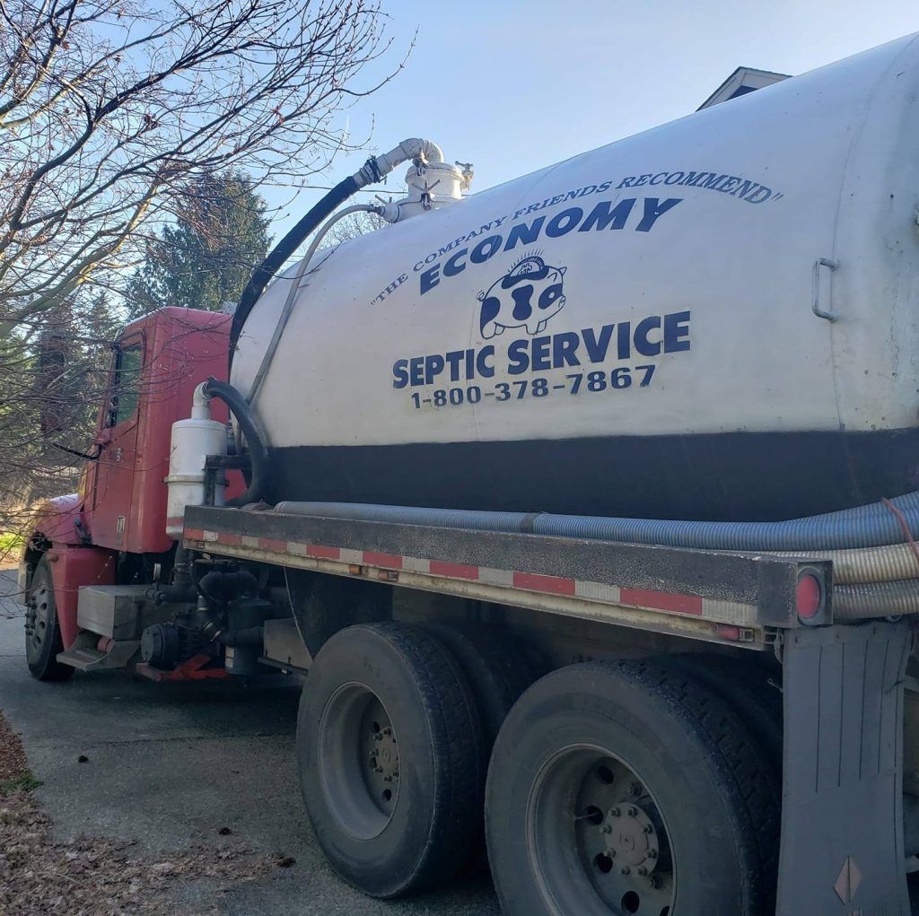 Septic Pump Service Truck