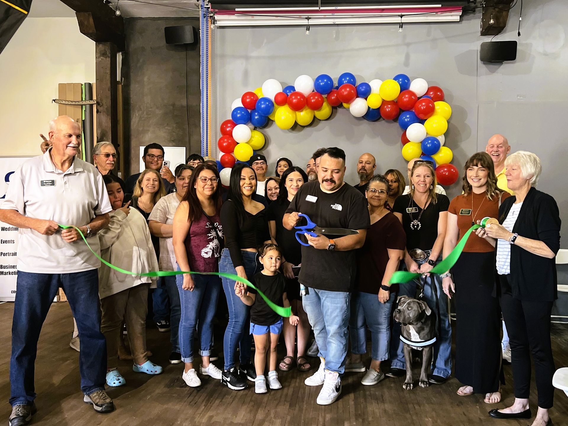 Robert Lujan Photography Ribbon Cutting