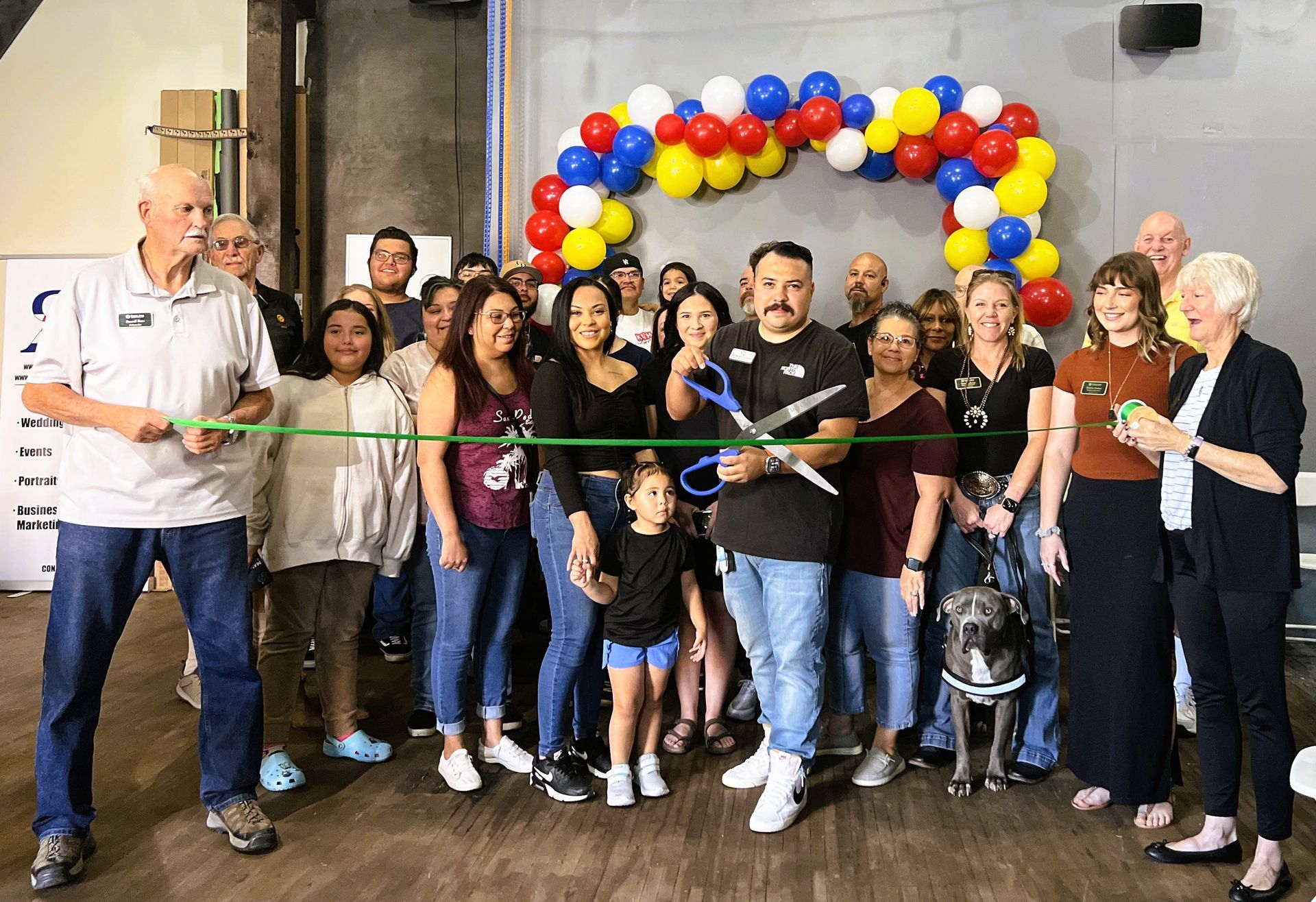 Robert Lujan Photography Ribbon Cutting