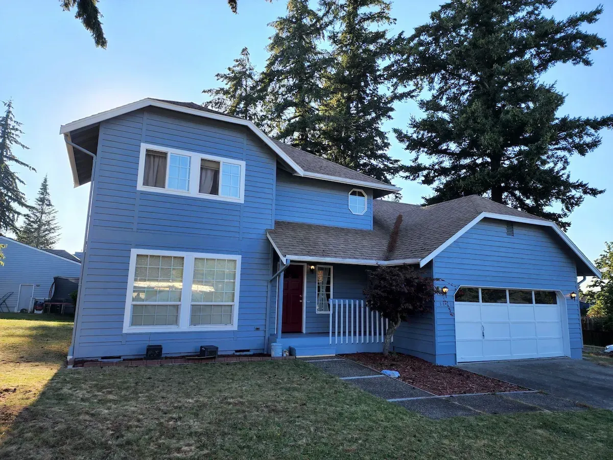 Image of Bellingham house after painting