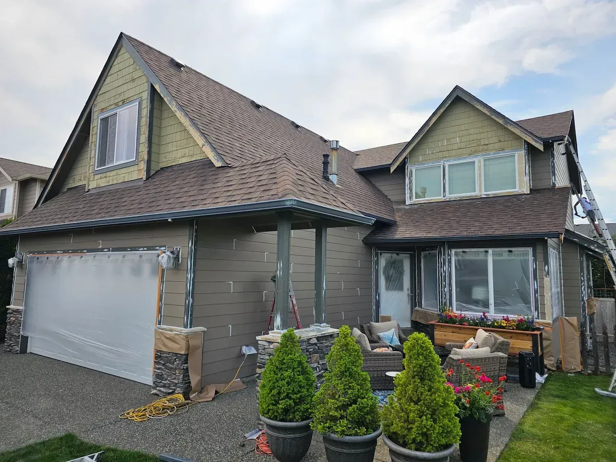 Bellingham garage door painting service 