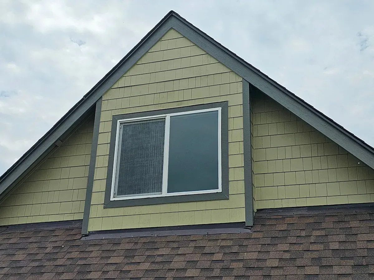 Professional paint job on a house in Bellingham