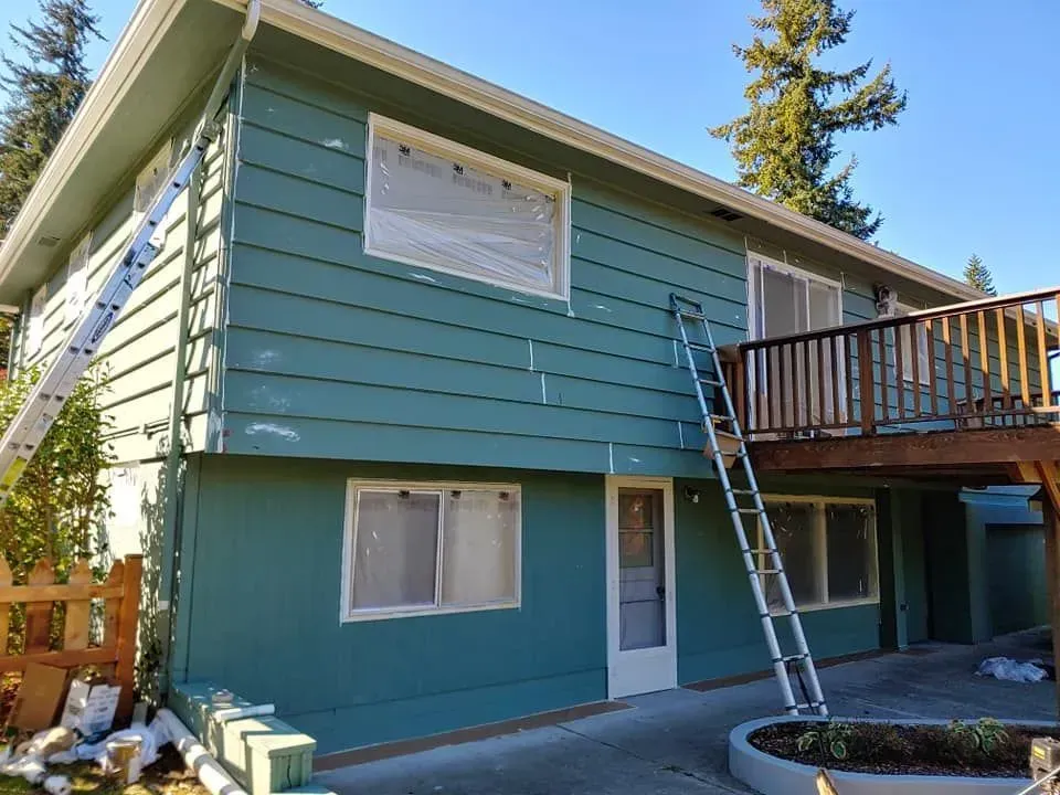 Bellingham house before residential painting