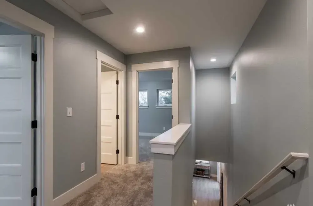 White door painted by a painter in Bellingham WA
