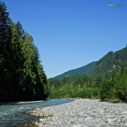 Nooksack, WA river