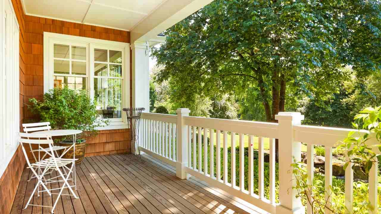 DIY porch makeover