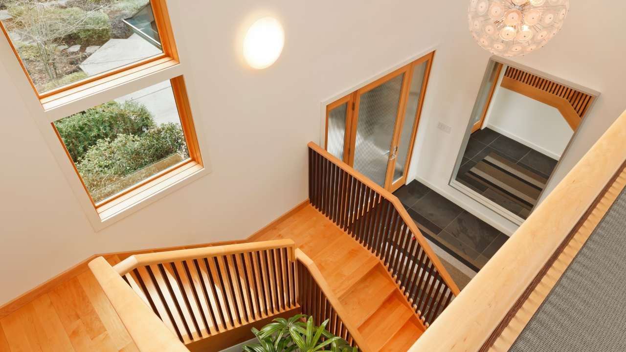 stairwell painting