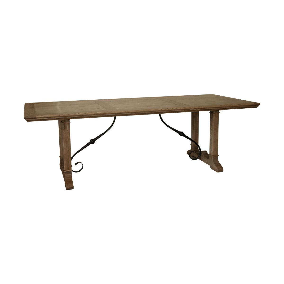 An example rectangular dining table product