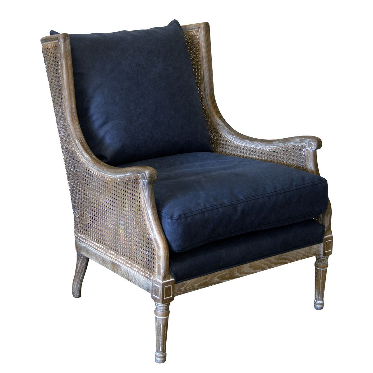 Hampton Chair Navy armchair