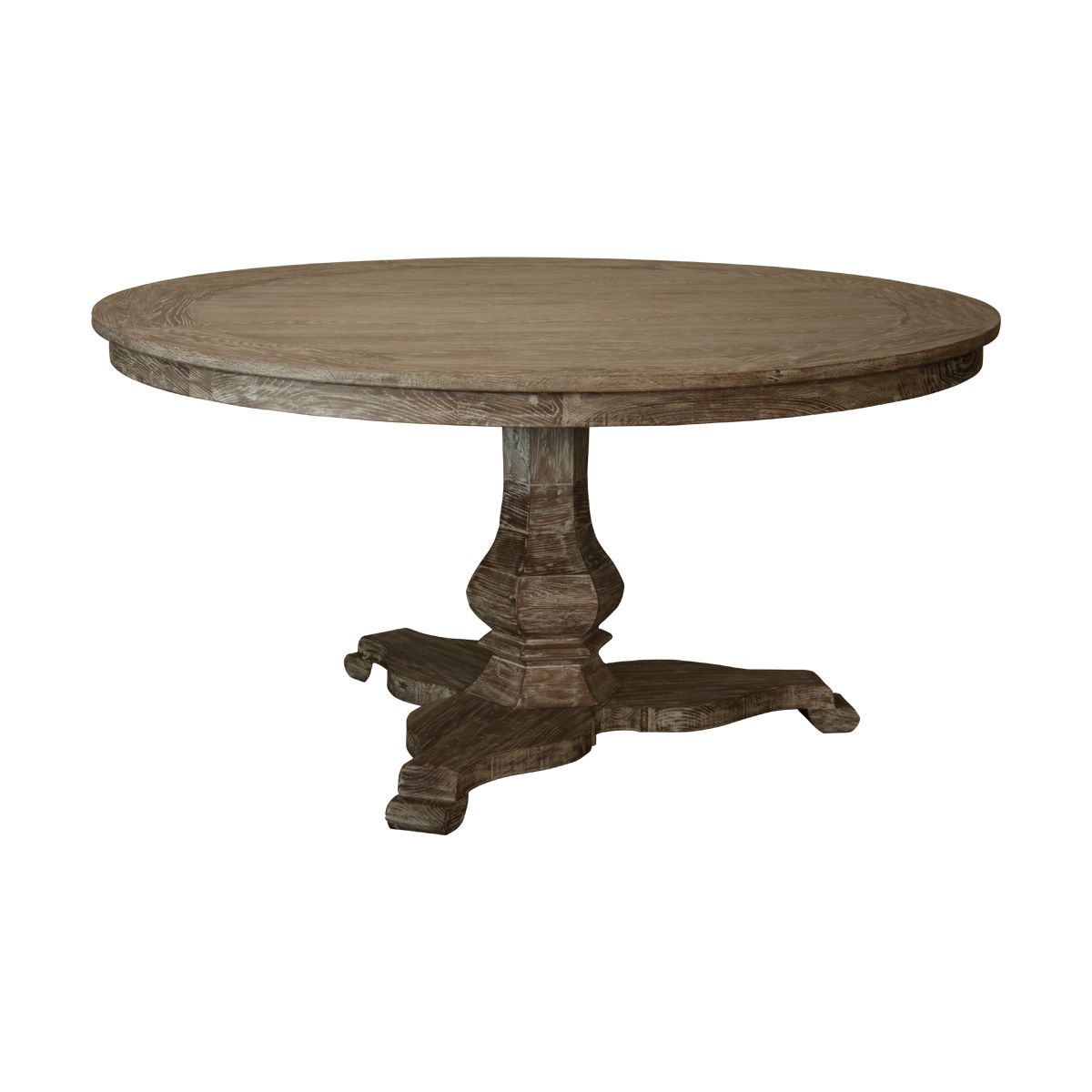 An example circular dining table product
