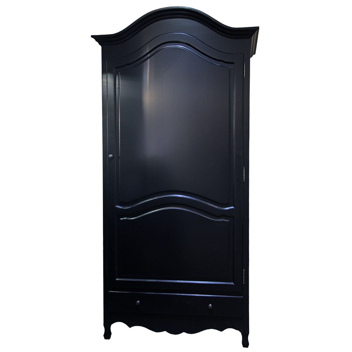 Black coloured Armoire