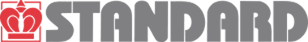 The word standard is on a white background