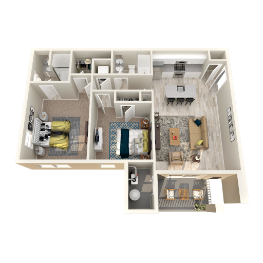 2 Bedroom
