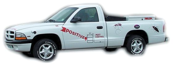 Positive Pest Control Service Truck