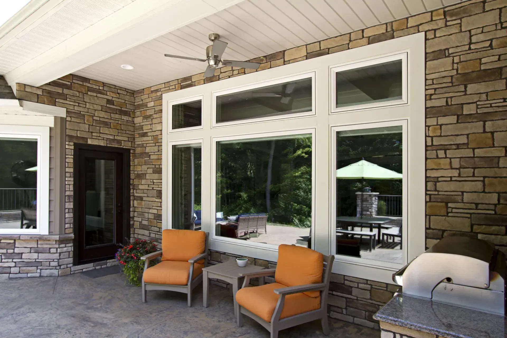 House with Brick Walls — Lino Lakes, MN — Custom Remodelers