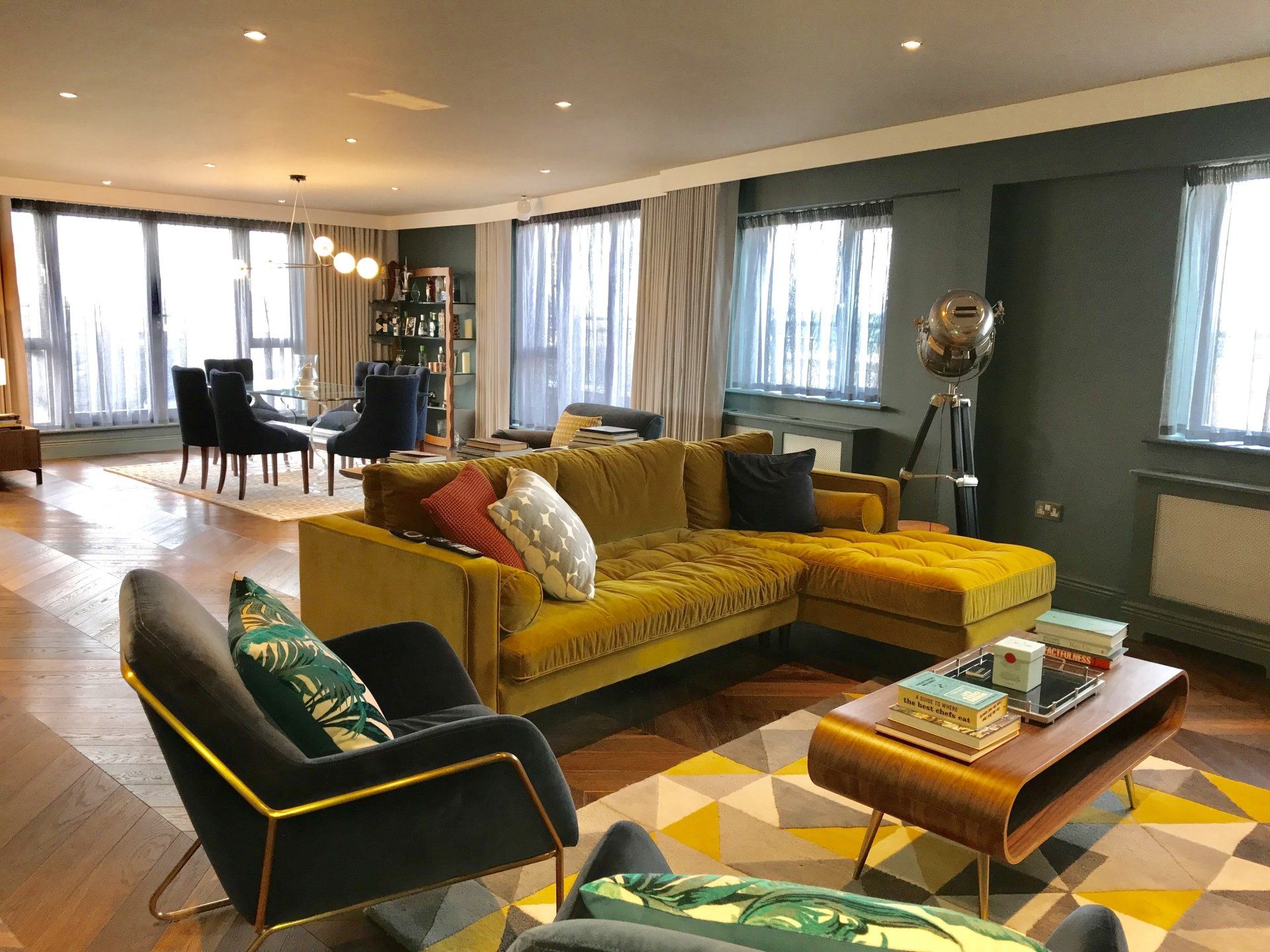 Living room interior design