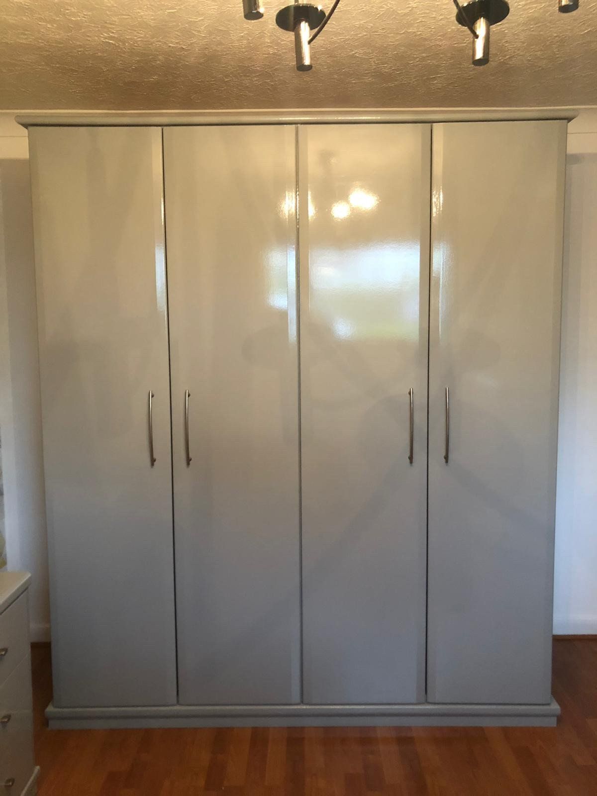 Vinyl wrapped bedroom furniture KITCHEN WRAPS UK KENT