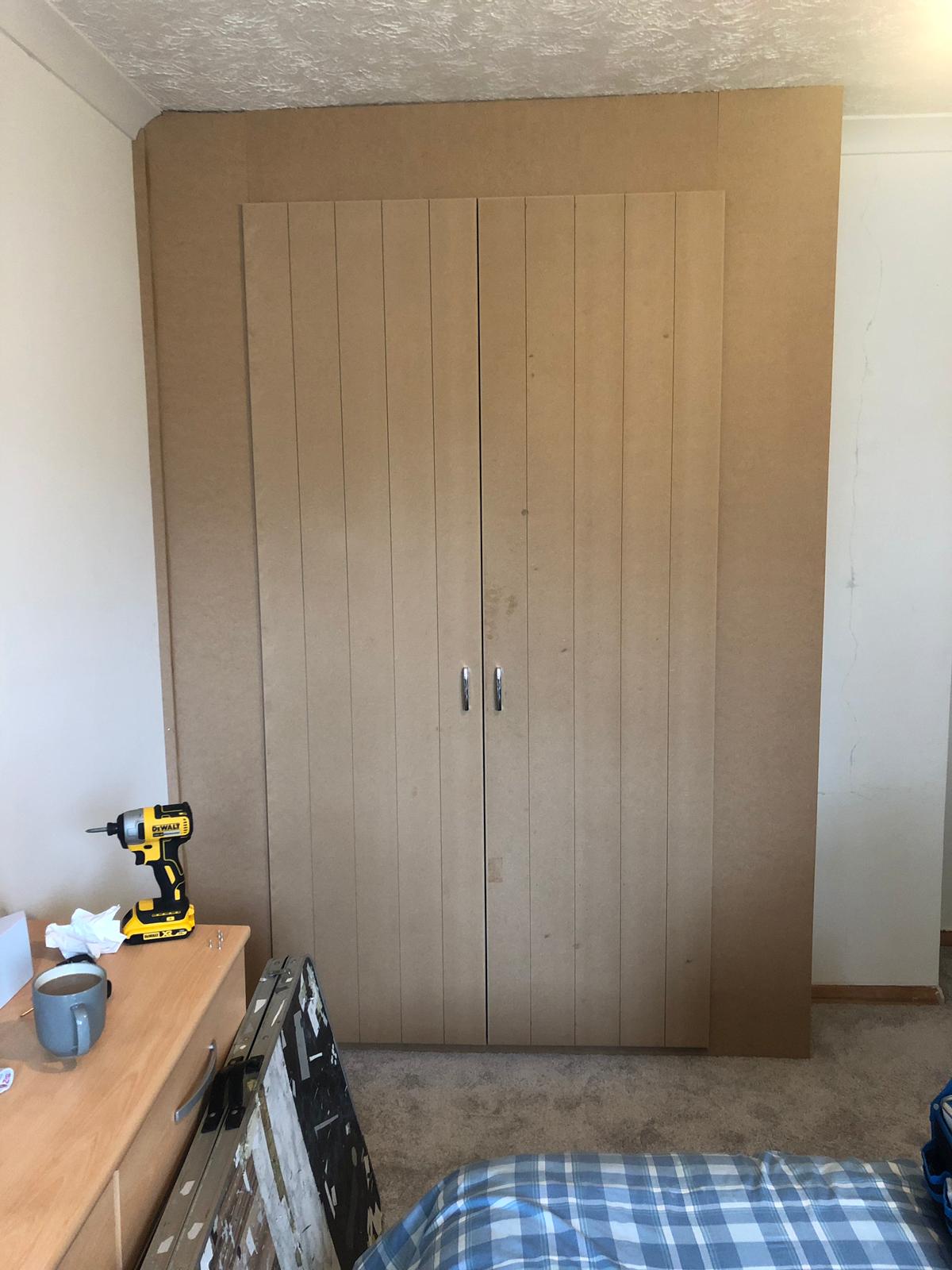 Vinyl wrapped bedroom furniture KITCHEN WRAPS UK KENT