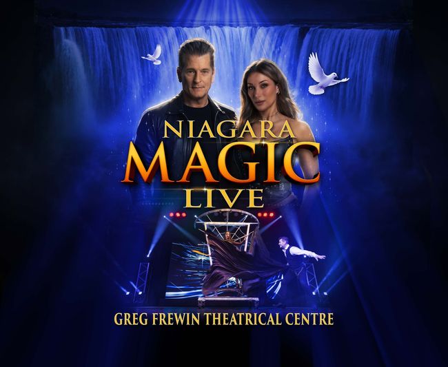 Greg Frewin Performing an Exciting Illusion