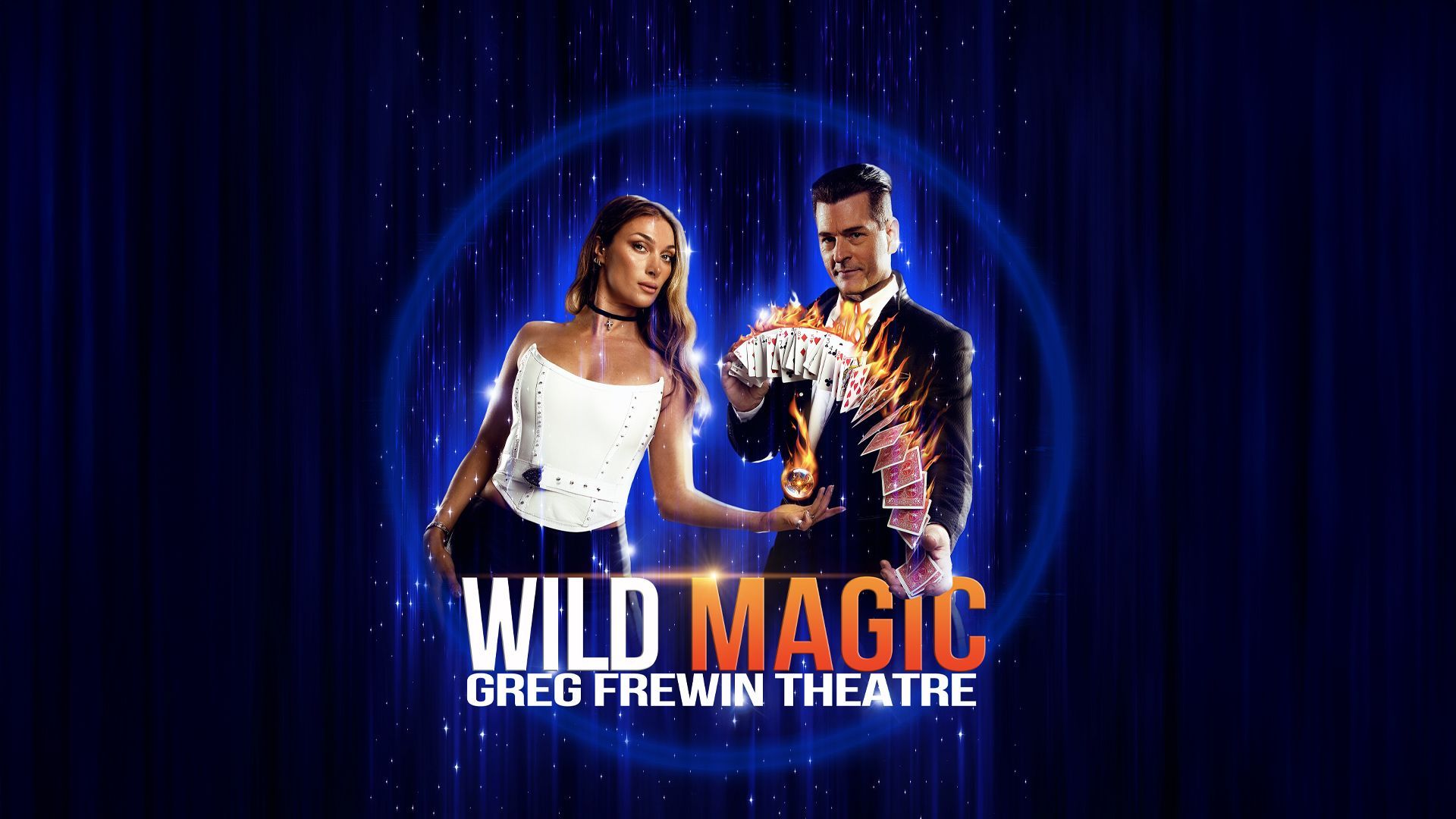 Greg Frewin Performing an Exciting Illusion