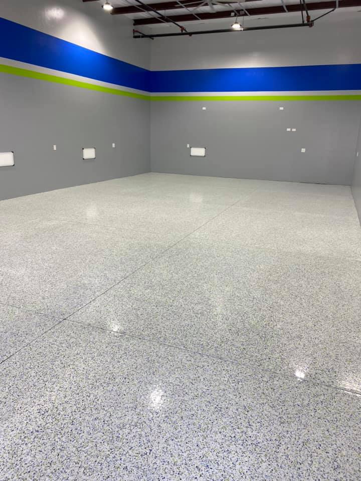 Lake Havasu City, Arizona, Full Throttle Custom Spaces, Epoxy Flooring