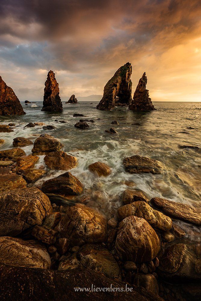 Coastal ireland rocks