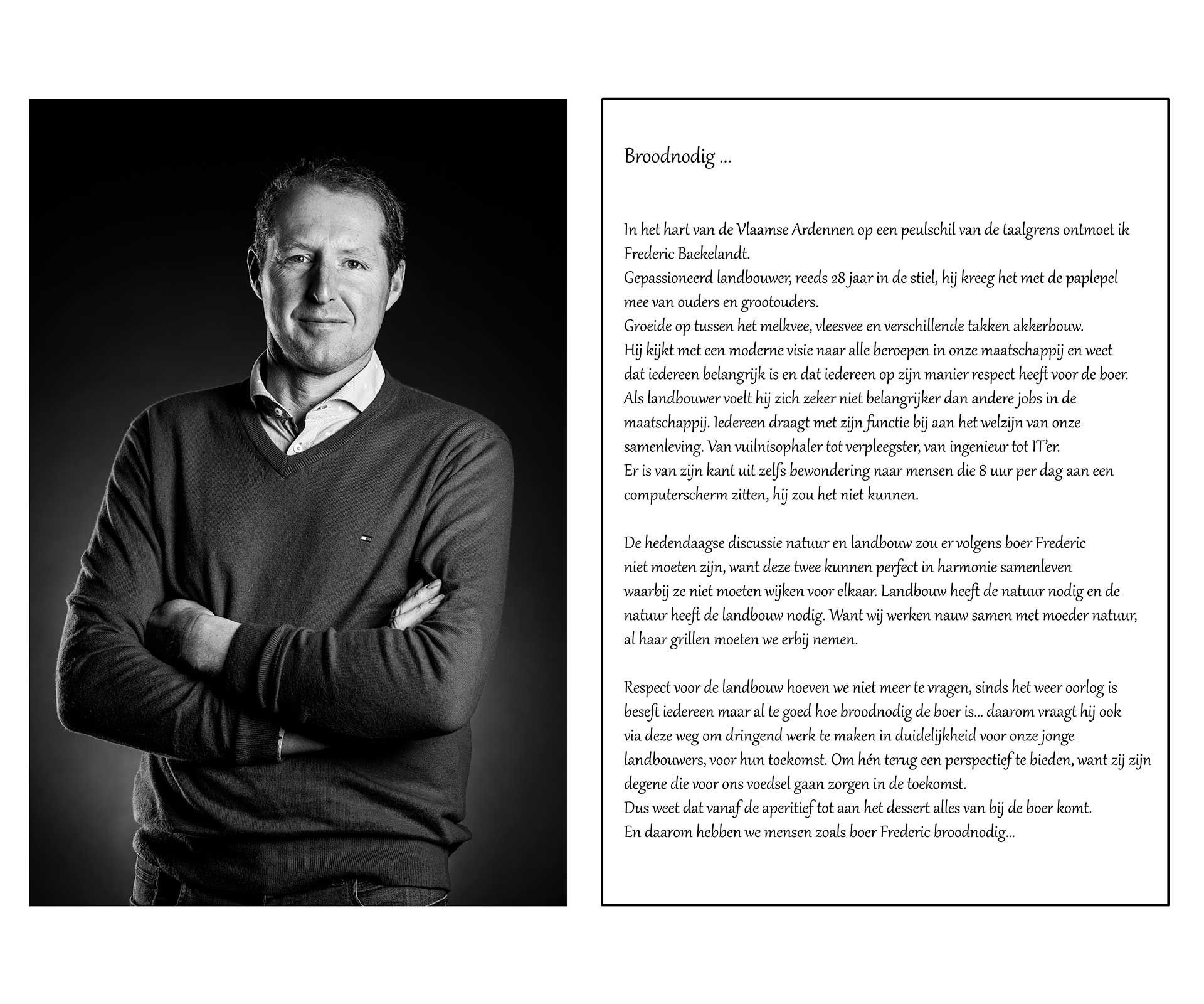 Landbouwers zijn broodnodig