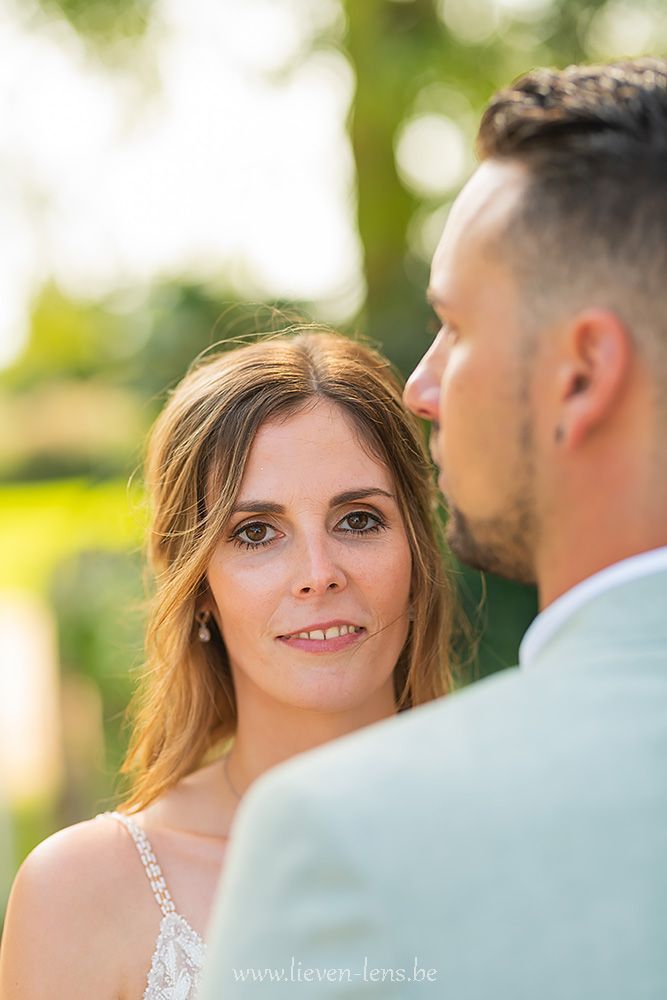 Portret van een bruid