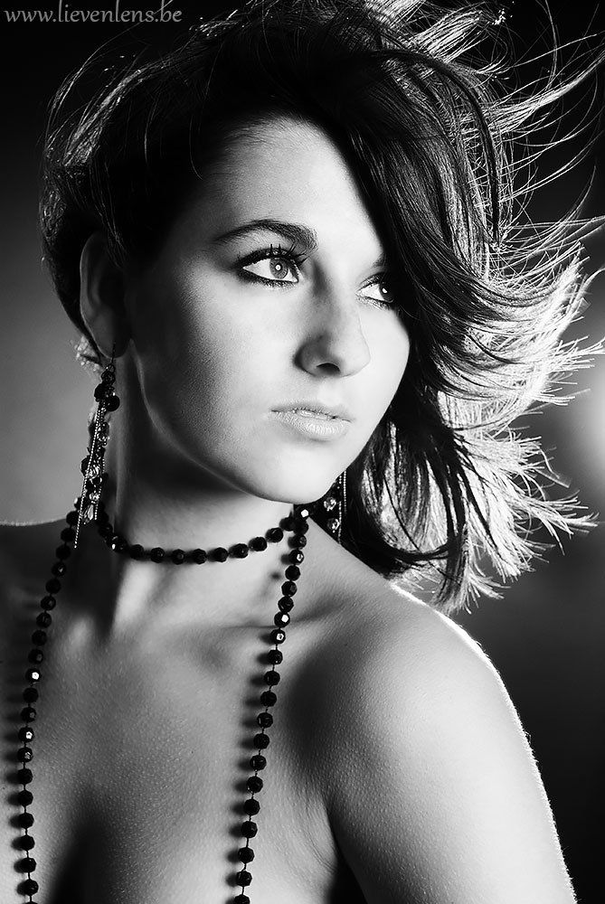 ZW studio portret lieven lens