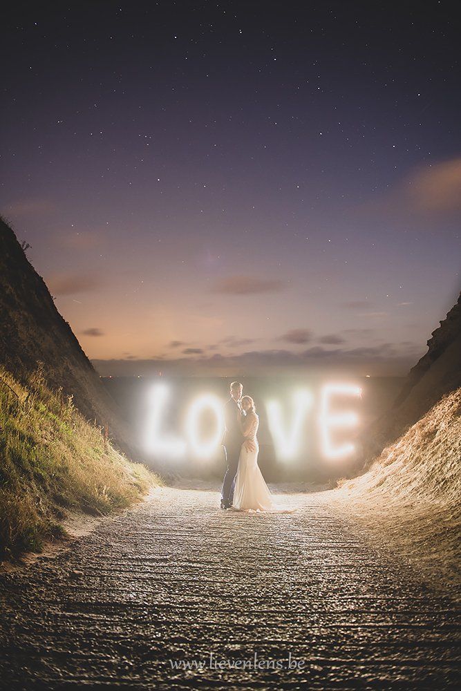 creatieve trouwfoto's