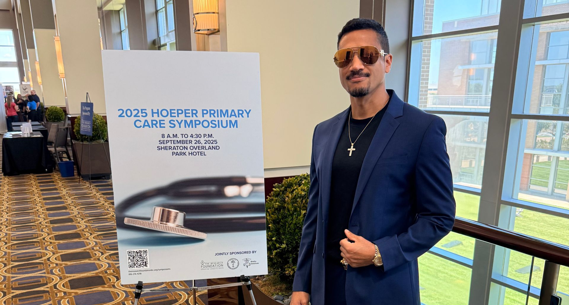 Dr. Thomas Hocker speaking at the 2025 Hoeper Primary Care Conference