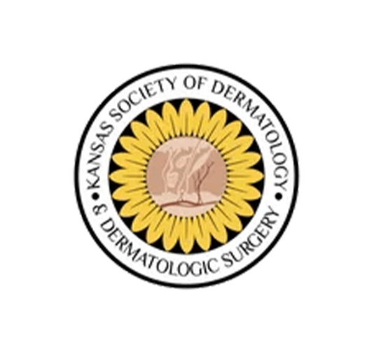 The kansas society of dermatology and dermatologic surgery logo