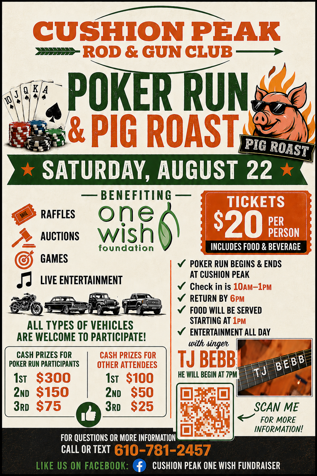 porker run event flyer