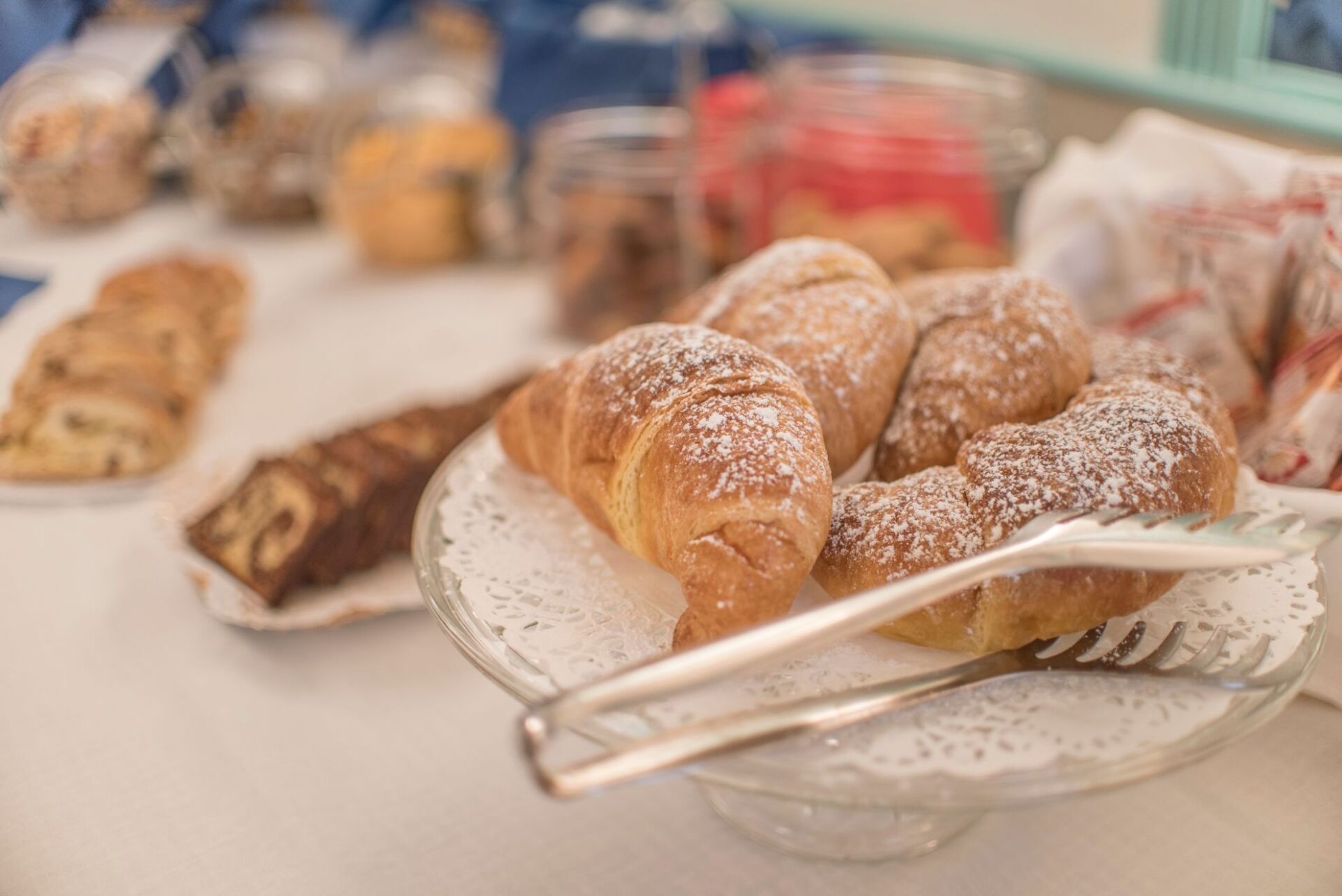 Brioches and fresh pastries