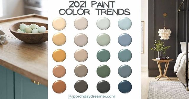 Top 2021 Paint Color Trends - Latest Paint Color Trends 2021
