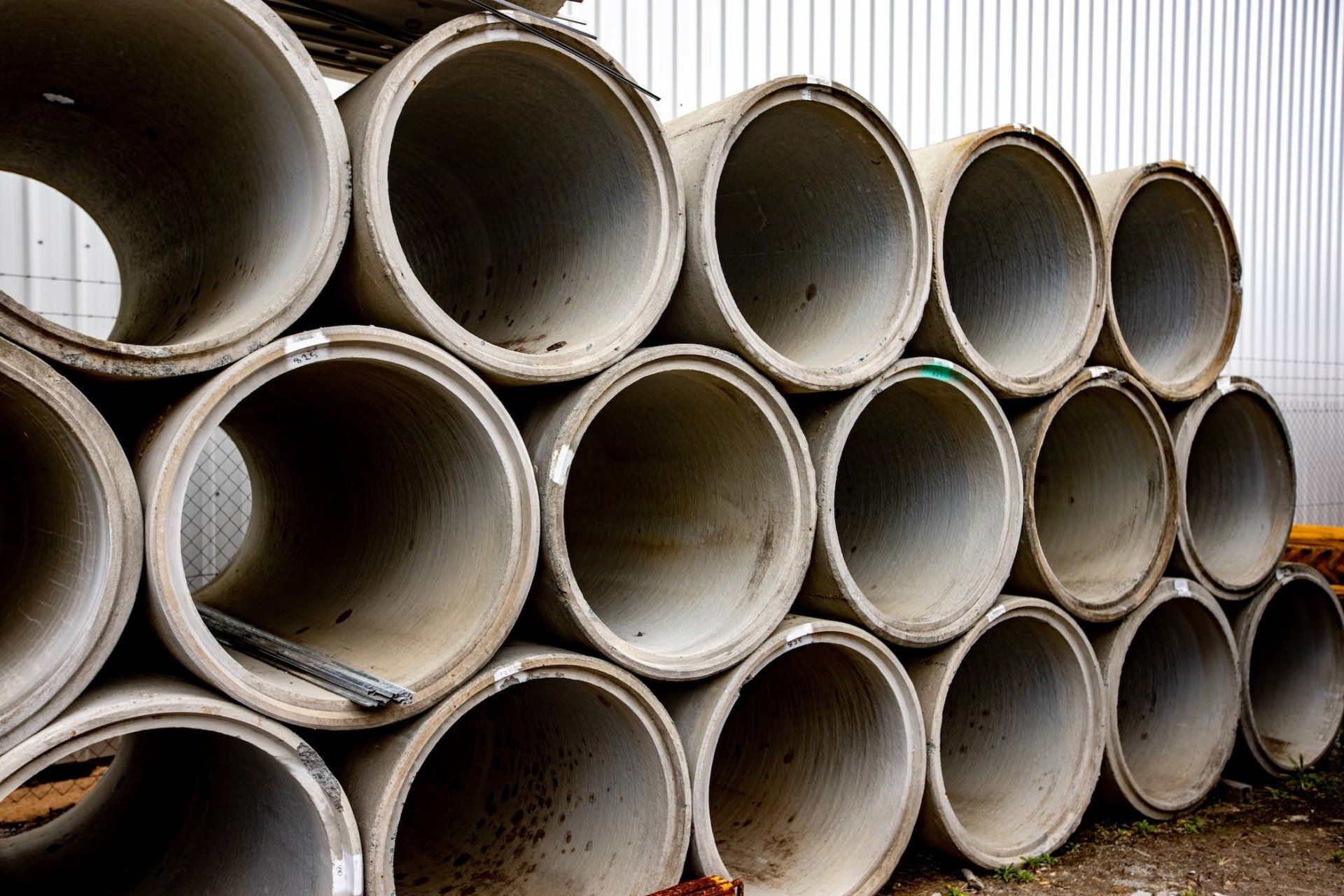 Precast Concrete Cylinders — Cannonvale Concrete Products in Cannonvale, QLD