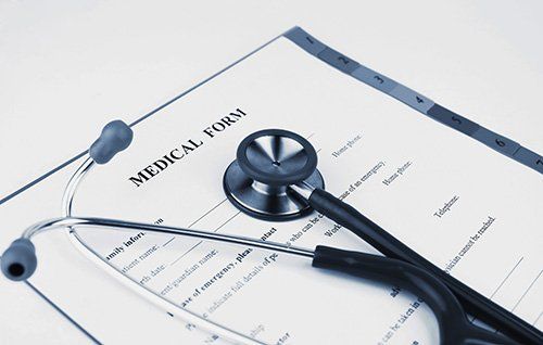 Medical Form — Stethoscope with Medical Form in Citrus Heights, CA