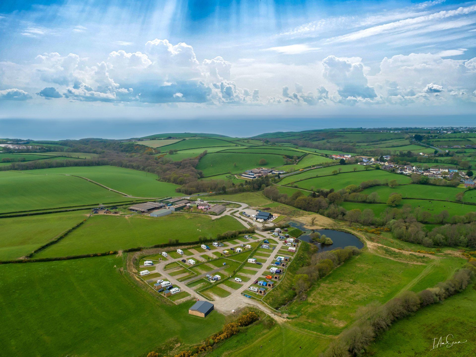 Online booking for Bargoed Farm Caravan, Camping and Glamping Park