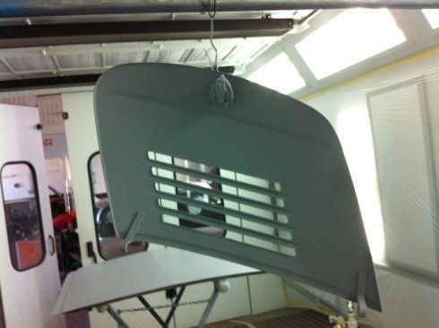 scocca di moto d'epoca