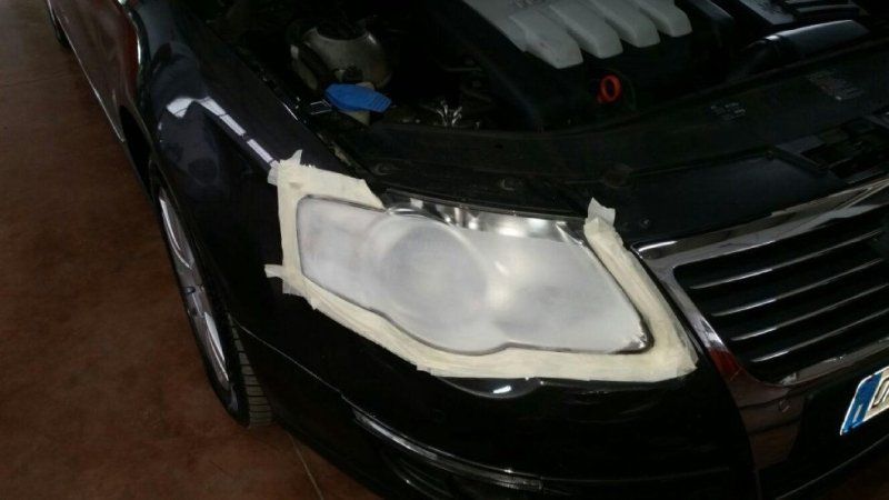 installazione faro auto