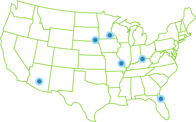 breast cancer clinical trial site locations in the US