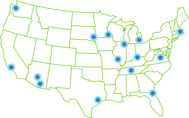 breast cancer clinical trial site locations in the US